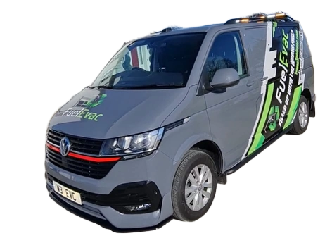 FuelEvac branded service van