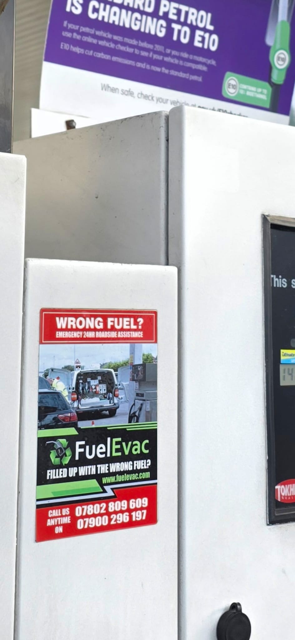 Fuel equipment used for wrong fuel recovery in Northern Ireland